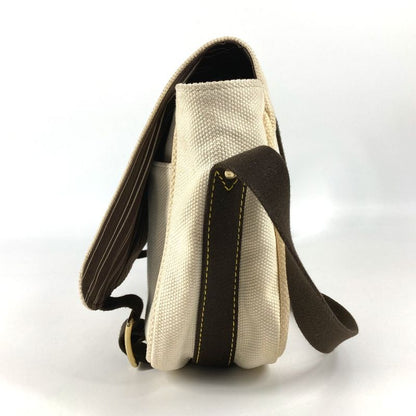 Louis Vuitton Shoulder Bag Antigua Besace PM Canvas Ecru White