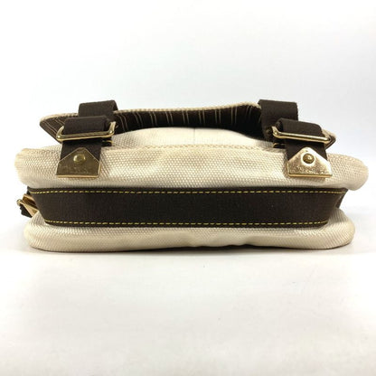 Louis Vuitton Shoulder Bag Antigua Besace PM Canvas Ecru White