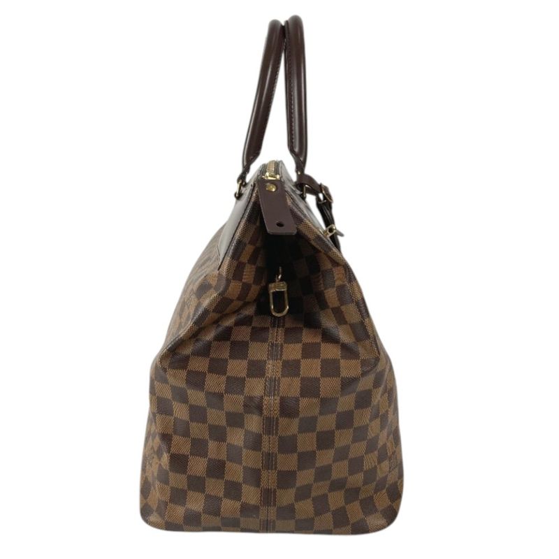 Louis Vuitton Handbag Greenwich PM Damier Canvas Ebene Brown