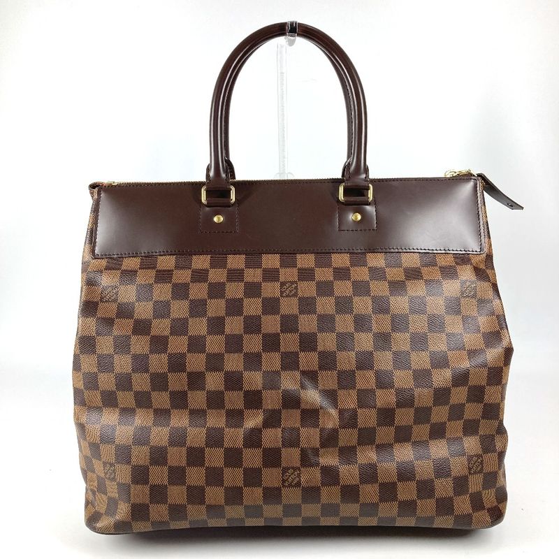 Louis Vuitton Handbag Greenwich PM Damier Canvas Ebene Brown