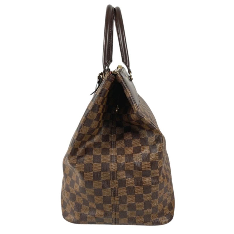 Louis Vuitton Handbag Greenwich PM Damier Canvas Ebene Brown