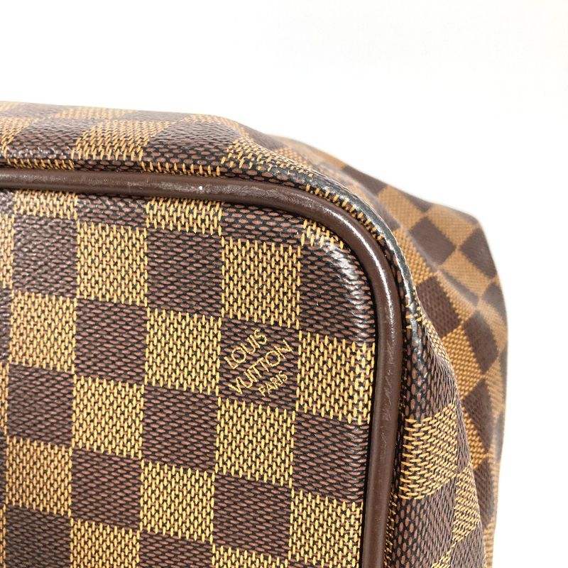 Louis Vuitton Handbag Greenwich PM Damier Canvas Ebene Brown