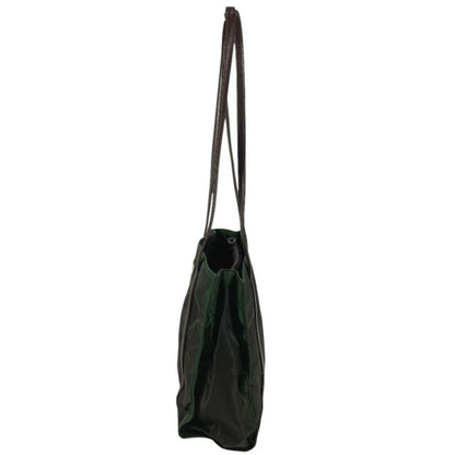 Prada Shoulder Bag Triangle Logo Nylon Khaki