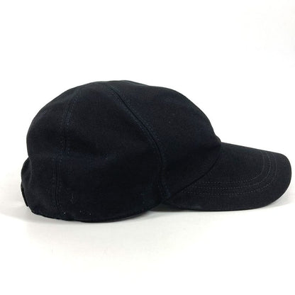 Dior Cap CD Logo Cotton Black Hat