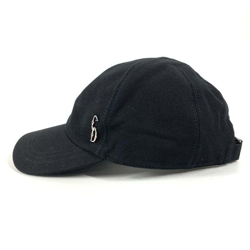 Dior Cap CD Logo Cotton Black Hat