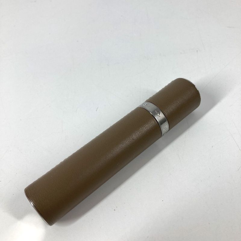 Hermes Case Atomizer Fragrance Spray Travel Leather Etoupe Pouch