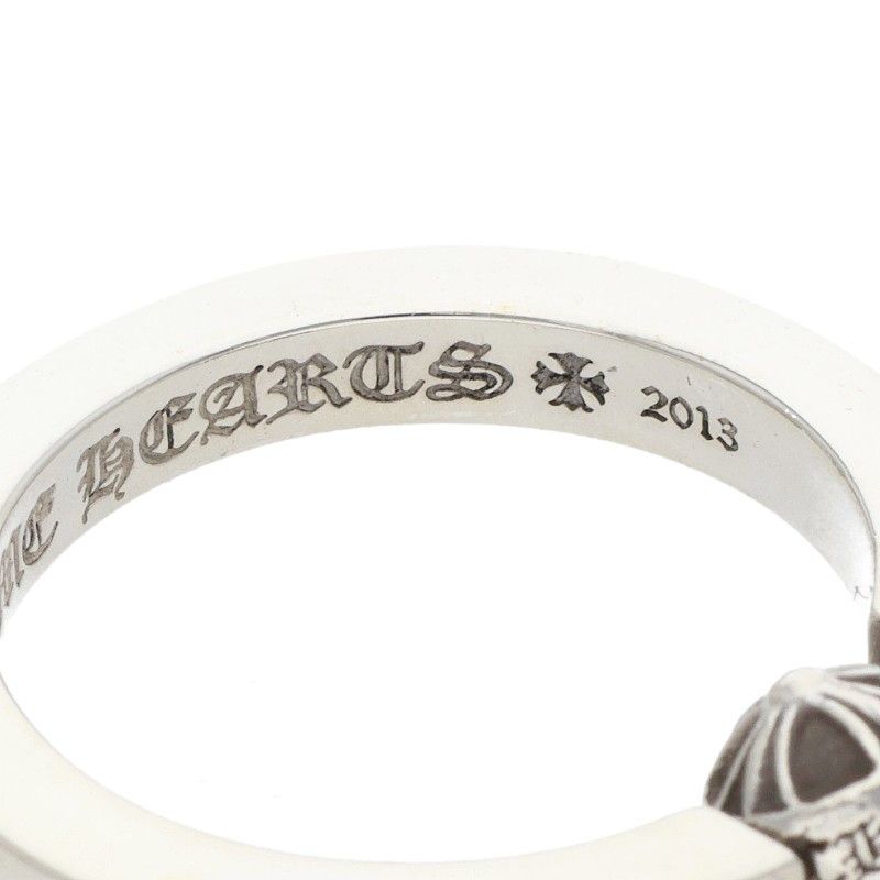 Chrome Hearts Bead in Band Silver Ring