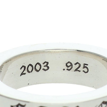 Chrome Hearts Spacer Forever Silver Ring