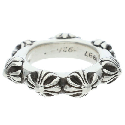 Chrome Hearts Cross Band Silver Ring