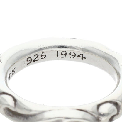Chrome Hearts Scrl Band Scroll Silver Ring
