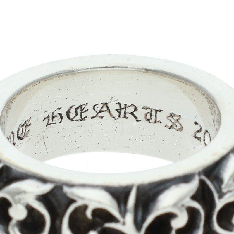 Chrome Hearts Etrnity Vine Band Eternity Silver Ring