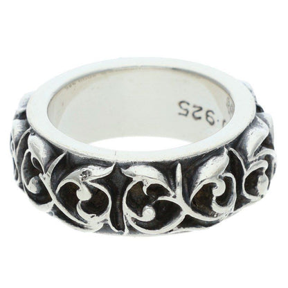 Chrome Hearts Etrnity Vine Band Eternity Silver Ring