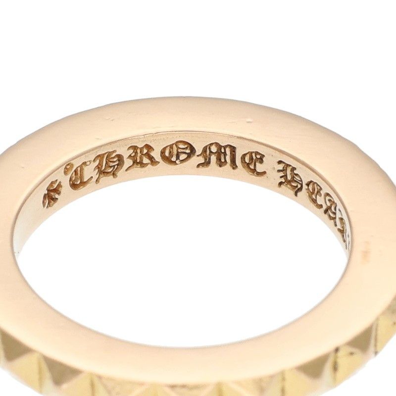 Chrome Hearts 22k Tfp Pnk Big 22k True Fucking Punk Big Gold Ring