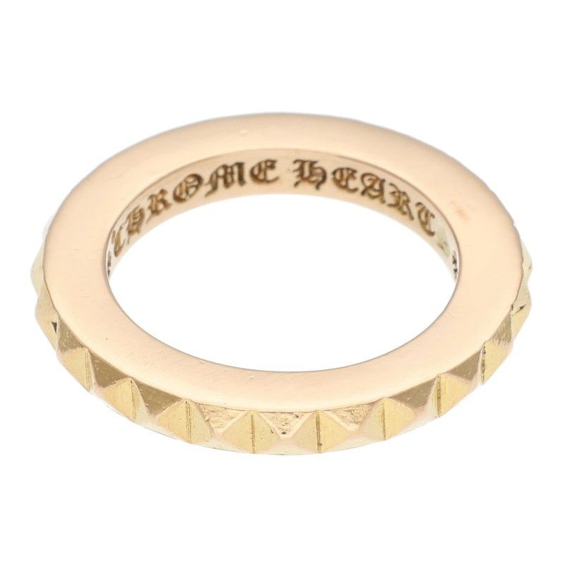 Chrome Hearts 22k Tfp Pnk Big 22k True Fucking Punk Big Gold Ring
