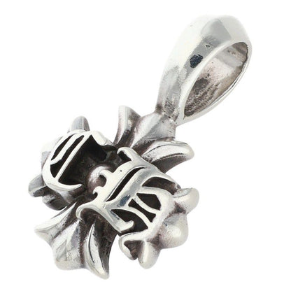 Chrome Hearts CH Plus SM CH Small Silver Necklace Top