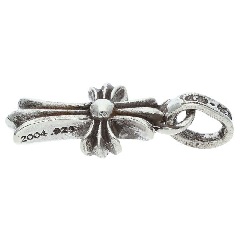 Chrome Hearts Crs Bbyfat Baby Fat Silver Necklace Top