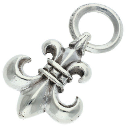 Chrome Hearts BS Fluer BS Pendant Old Silver Necklace