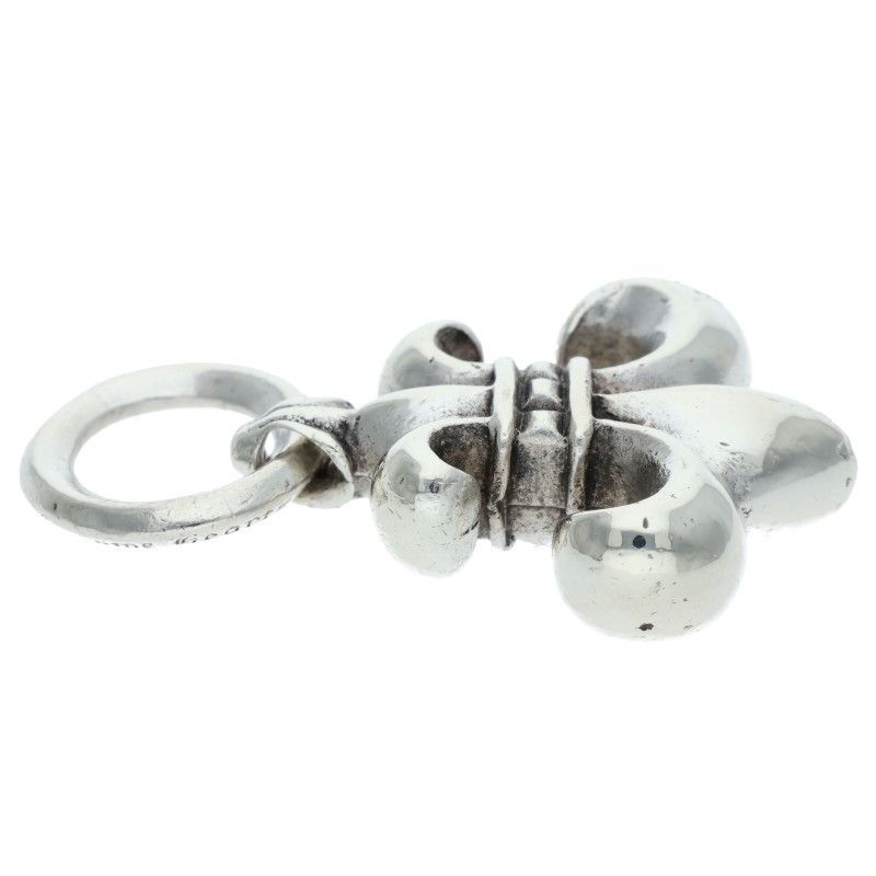Chrome Hearts BS Fluer BS Pendant Old Silver Necklace