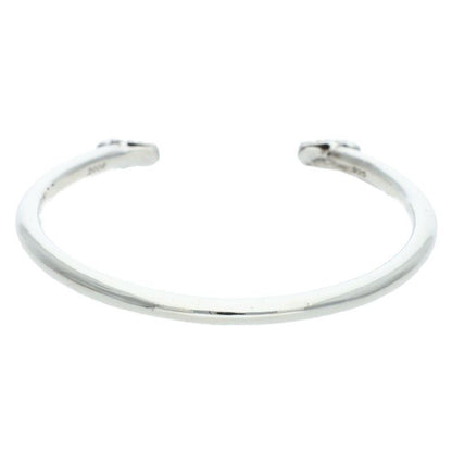 Chrome Hearts Bangle Double Dog Silver Bracelet