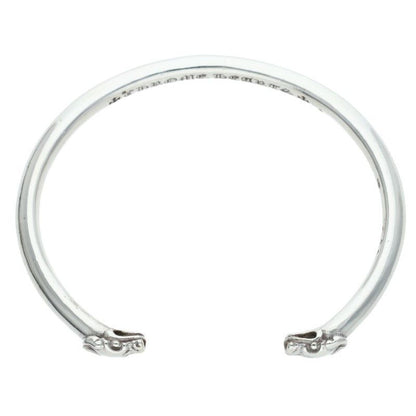 Chrome Hearts Bangle Double Dog Silver Bracelet