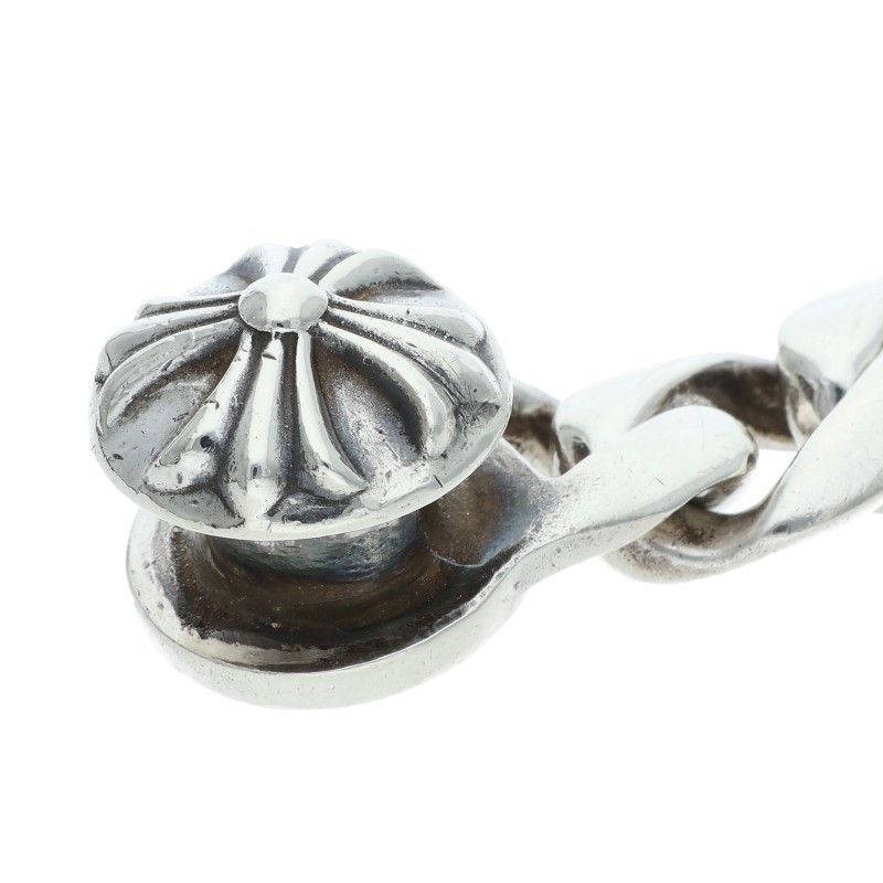 Chrome Hearts Clsc Chn Lnk Classic Link Clip Silver Bracelet