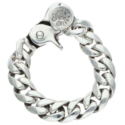 Chrome Hearts Clsc Chn Lnk Classic Link Clip Silver Bracelet