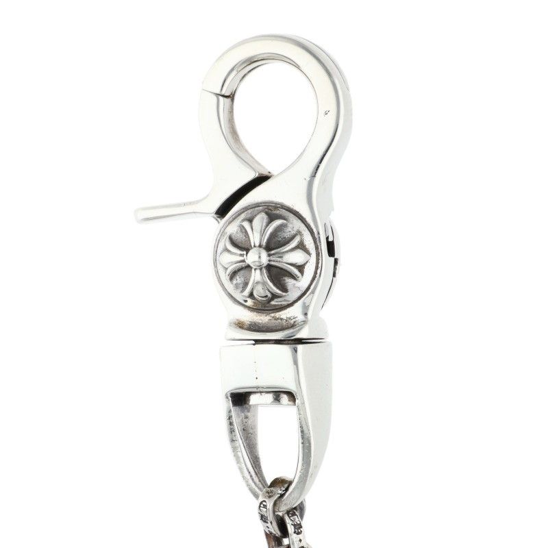 Chrome Hearts Chn Paper Tbar T Bar Chain Silver Wallet Necklace