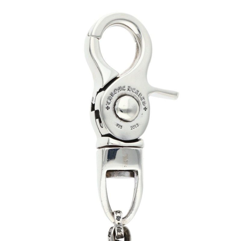 Chrome Hearts Chn Paper Tbar T Bar Chain Silver Wallet Necklace