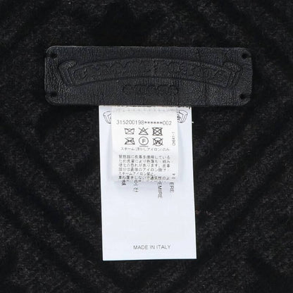 Chrome Hearts CH Plus All Over Pattern Cashmere Scarf