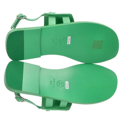 Chanel CC Logo Flat Sandals 37