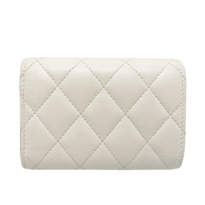Chanel Trifold Wallet Wallets White