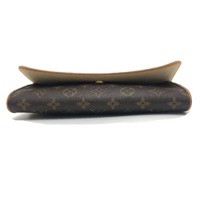 Louis Vuitton Shoulder Bag Pochette Twin GM Monogram Canvas Brown