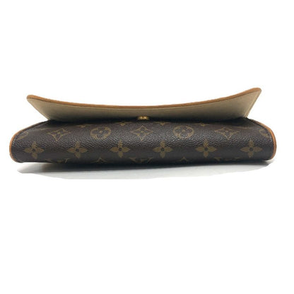 Louis Vuitton Shoulder Bag Pochette Twin GM Monogram Canvas Brown
