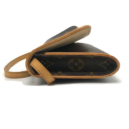 Louis Vuitton Shoulder Bag Pochette Twin GM Monogram Canvas Brown