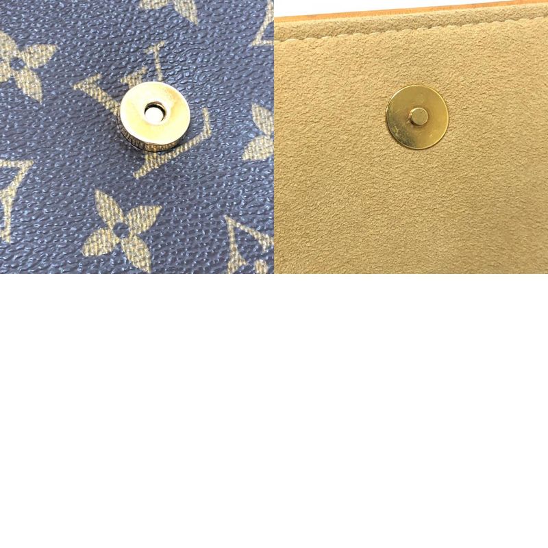 Louis Vuitton Shoulder Bag Pochette Twin GM Monogram Canvas Brown
