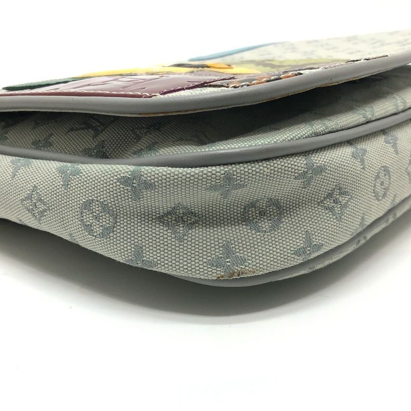 Louis Vuitton Shoulder Bag Musette Comte de Fait Monogram Mini Canvas Blue