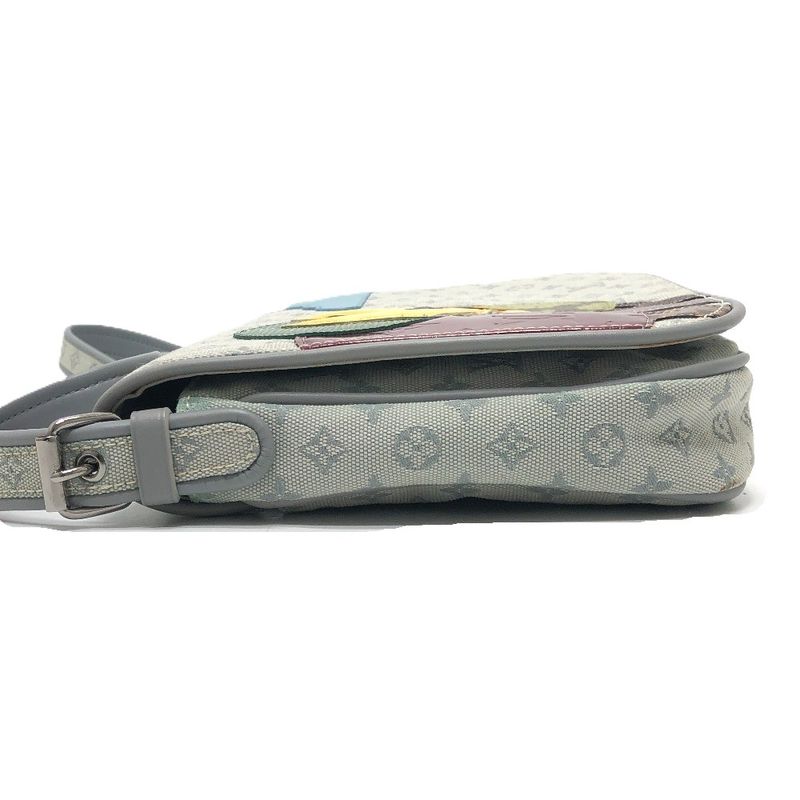 Louis Vuitton Shoulder Bag Musette Comte de Fait Monogram Mini Canvas Blue