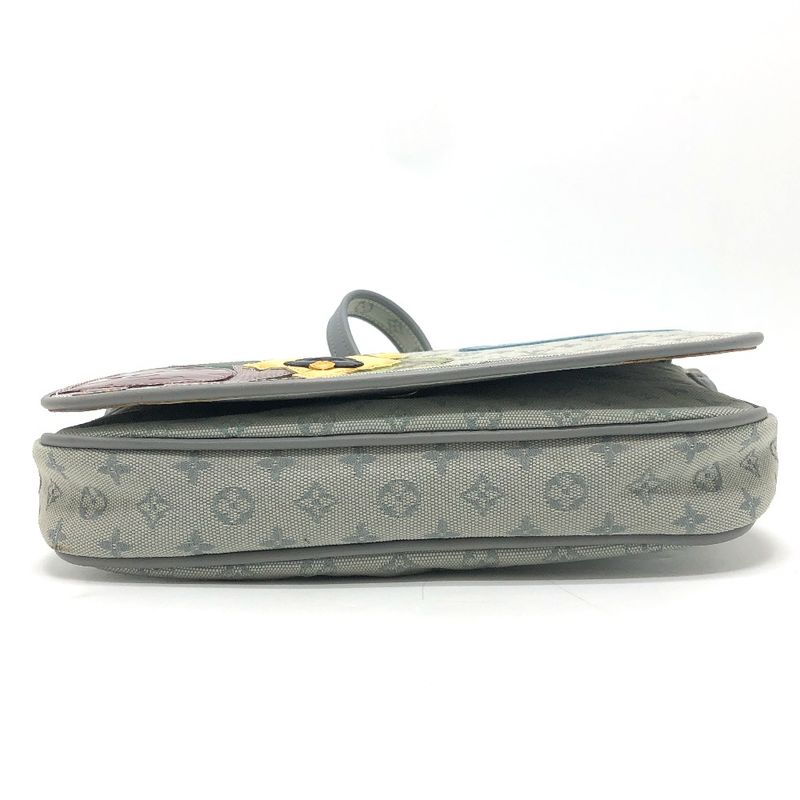 Louis Vuitton Shoulder Bag Musette Comte de Fait Monogram Mini Canvas Blue