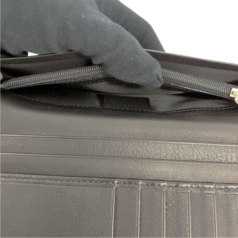 Bvlgari Wallet Leoni Canvas Enamel Patent