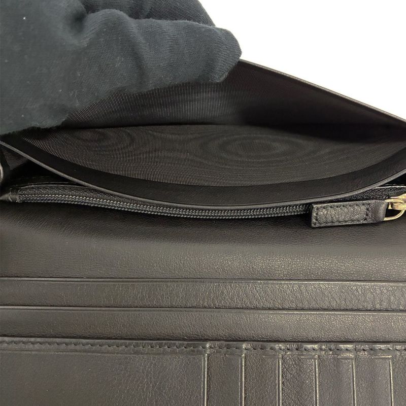 Bvlgari Wallet Leoni Canvas Enamel Patent