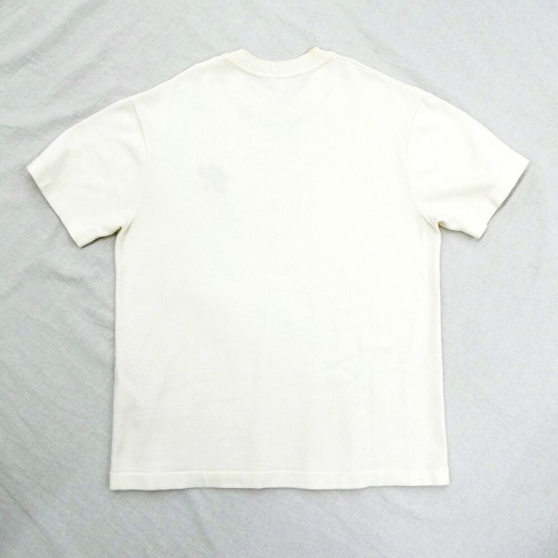 Louis Vuitton Signature Short Sleeve T-Shirt White S Cotton