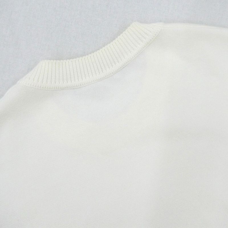 Louis Vuitton Signature Short Sleeve T-Shirt White S Cotton