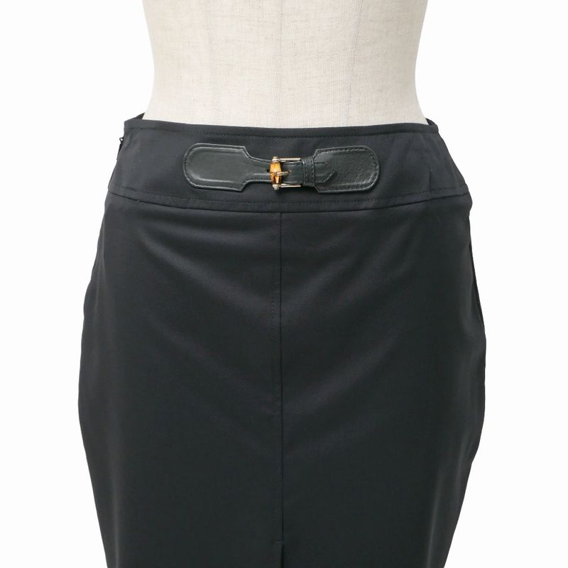 Gucci Skirt 40 Bamboo Decoration Tight