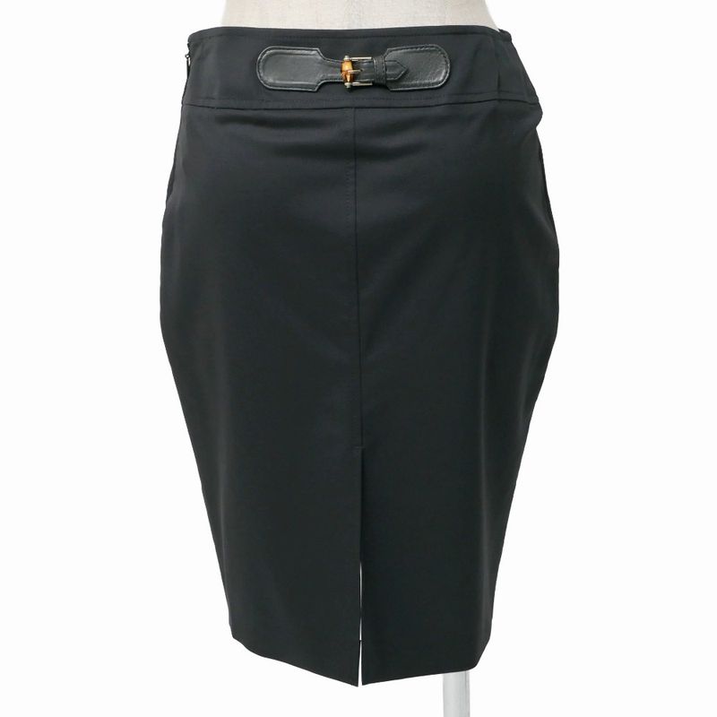 Gucci Skirt 40 Bamboo Decoration Tight