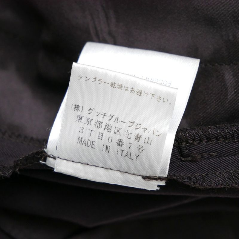 Gucci Pants 38 Trousers GG Decoration