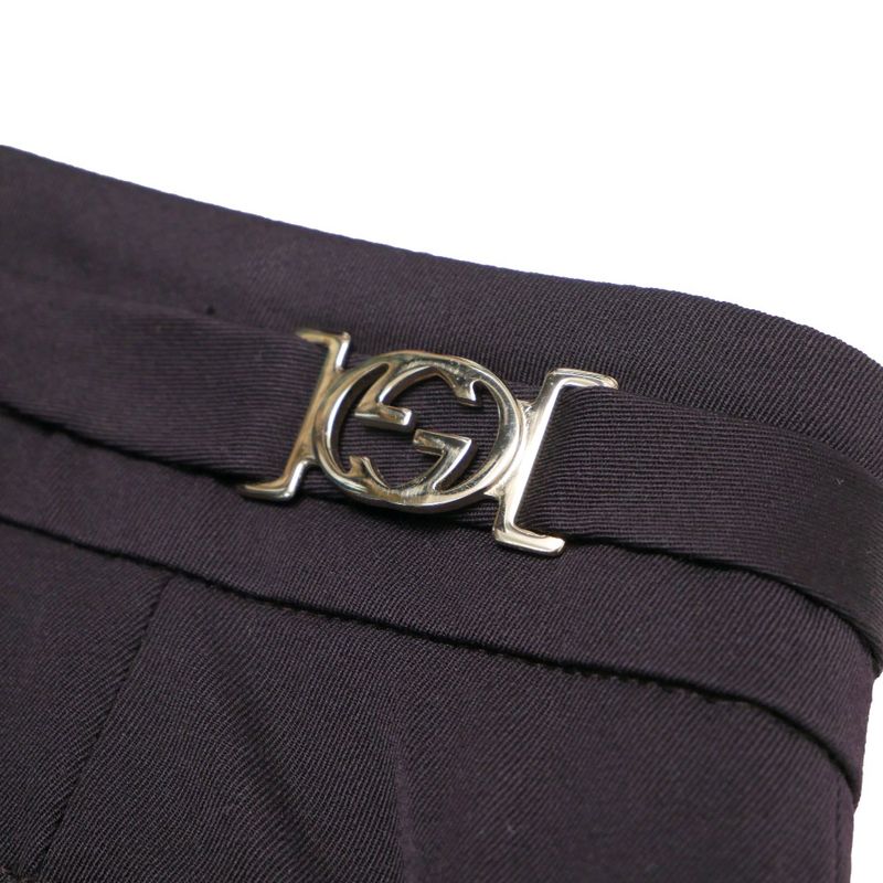 Gucci Pants 38 Trousers GG Decoration