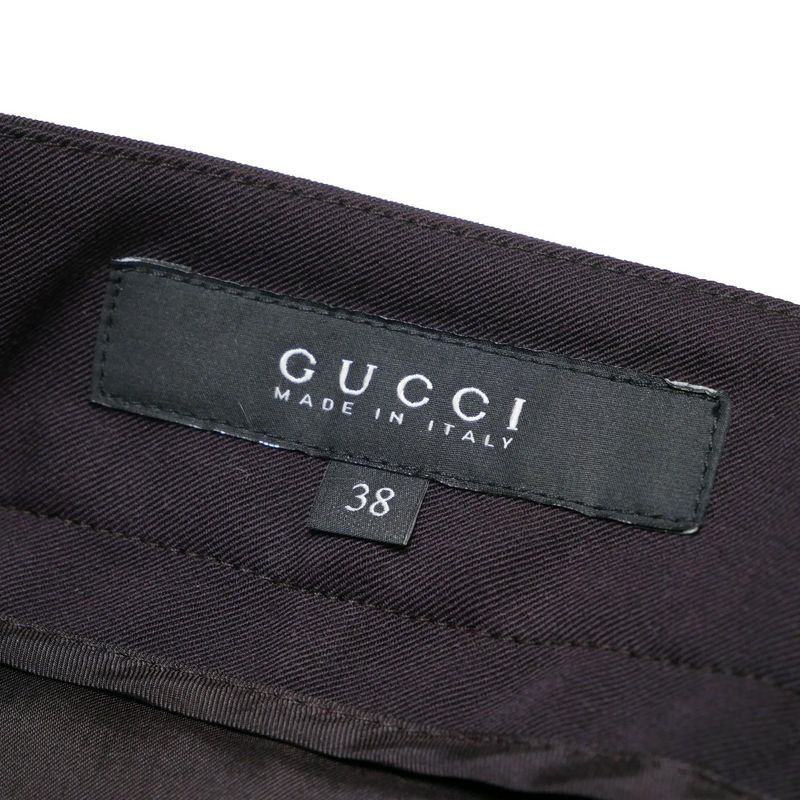 Gucci Pants 38 Trousers GG Decoration