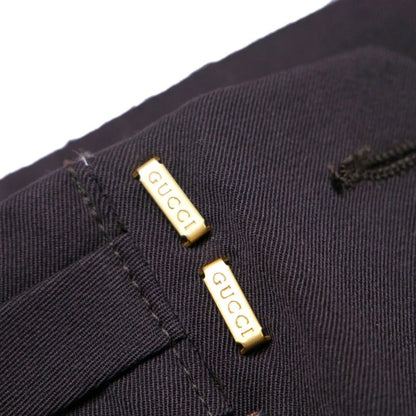 Gucci Pants 38 Trousers GG Decoration