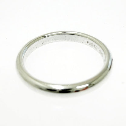 Tiffany & Co Silver Stacking Band Ring Red 925 Engraved