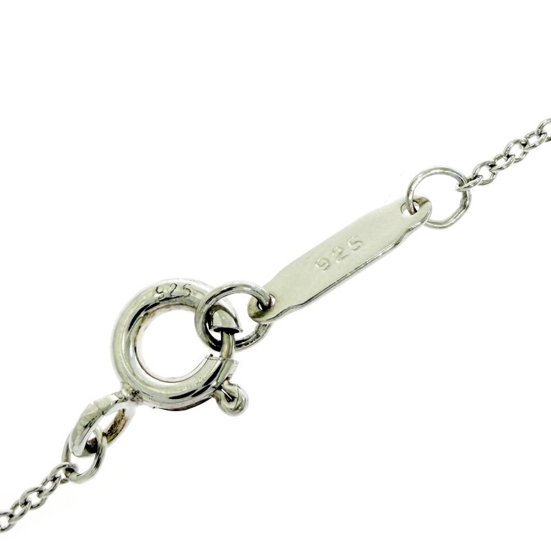 Tiffany & Co Silver Signature Triple Drop Necklace 925 Engraved